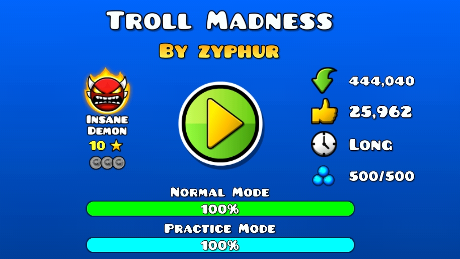 Troll Madness 100%