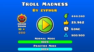 Troll Madness 100%