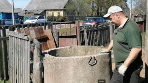 Заводим воду из колодца в дом #восстановление_дома
