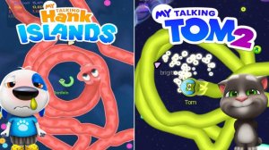ГОВОРЯЩИЙ ТОМ vs ГОВОРЯЩИЙ ХЭНК ИГРАЮТ В ИГРЫ!!!