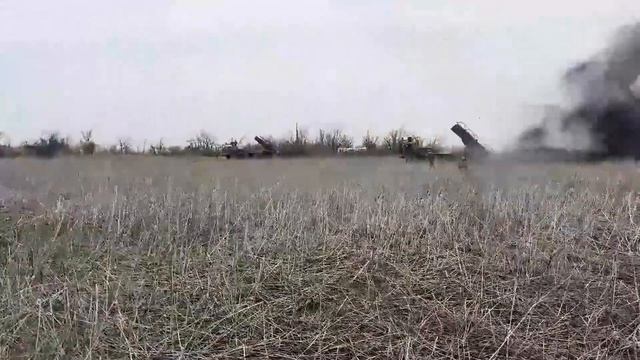 Расчёт РСЗО "Ураган" принял участие в акции бесмертный полк