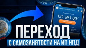 Как перейти с самозанятости на ИП на НПД | Онлайн, бесплатно