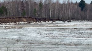 Ледоход в основном русле реки Кеми…. Близко к устью…