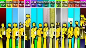 INCREDIBOX SPRUNKI: WENDA TREATMENT 💊 VS 11 ВЕРСИЙ! ⚔️🔥