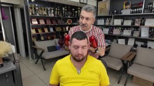 Вам на пробу, новый АСМР /// Hair & Beard Cut, Hand and Back Therapy