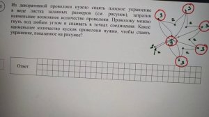 Из декоративной проволоки нужно спаять плоское украшение в виде листка заданных размеров