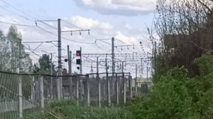 ЭП2К с поездом Санкт Петербург Москва