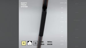 Светильник Maytoni Radity Basis Grid TR084-1-12W3K-B