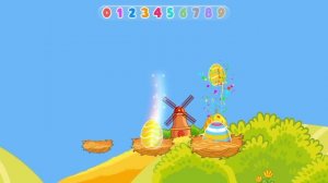Детский развивающий мультфильм: лопаем шарики, считаем.