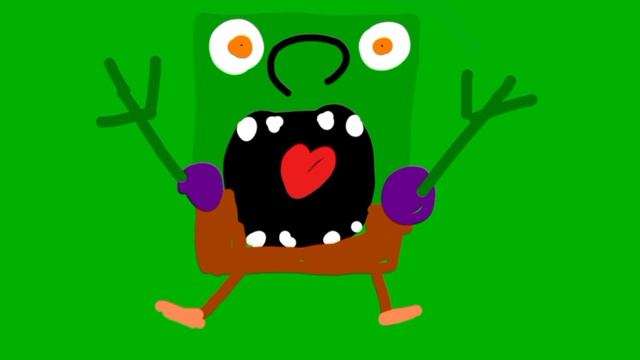 Грэнг боб (зеленый Губка боб) фунтажи