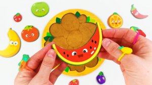 Изучаем Овощи и Фрукты - мультики для детей