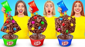 Еда с геометрическими фигурами # Super Hyper Делайте смешные ситуации с едой