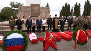 В Севастополе перезахоронили останки защитников города