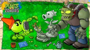 Зомби против растений! Plants vs Zombies ПвЗ PvZ Растения против Зомби Битва прохождение игры