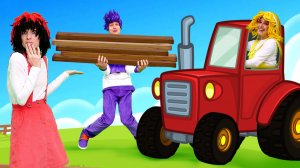 Песенка про трактор — сильная машина! 🚜 Мимилэнд для малышей 🎶