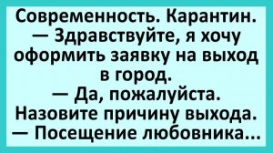 Я хочу оформить заявку на выход в город... | Анекдоты смешные | Юмор