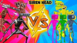 📢 СИРЕНОГОЛОВЫЙ 📢 против МОНСТРОВ ТРЕВОРА ХЕНДЕРСОНА. SIREN HEAD.