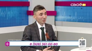 За здоровье. Спортивная медицина. Гость студии — Роман Марабян