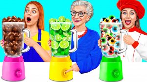 Кулинарный Челлендж# Я против Бабушки # Творческие Кулинарные Идеи от TeenDO Challenge