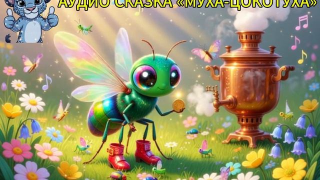 АУДИО СКАЗКА МУХА-ЦОКОТУХА. сказка на ночь. засыпайтка.