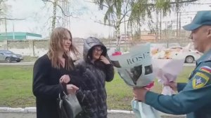 Спустя 21 год курский огнеборец встретился с курянками, спасенными им из огня