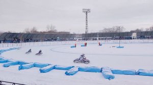 8 заезд 2 этап КЧР по мотогонкам на льду Каменск-Уральский 2 день 21.12.2026 Мега-Лада - Уфа
