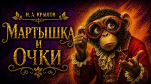 Басня «МАРТЫШКА И ОЧКИ», И.А.Крылов, Анимация для детей и взрослых | «Живые басни»