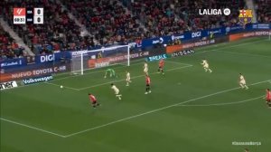 OSASUNA 1 vs 2 FC BARCELONA  LALIGA 202526 MD 34  TITLE TWO POINTS AWAY 👀🏆🔵🔴
