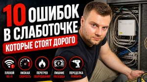ТОП-10 ошибок при ремонте квартиры (слаботочные системы)