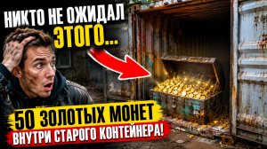 Зашёл в заброшенный контейнер — вышел БОГАЧОМ?! 50 золотых монет внутри!