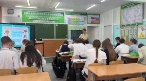 Урок химии Якуниной Н.Э. в МОУ гимназии №7 г.о. Лыткарино