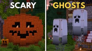 Minecraft ｜ 15 жутких сборок и идей для Хэллоуина