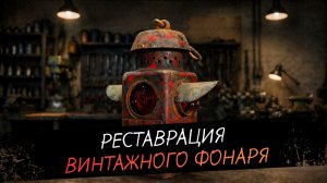 Реставрация старого ржавого фонаря