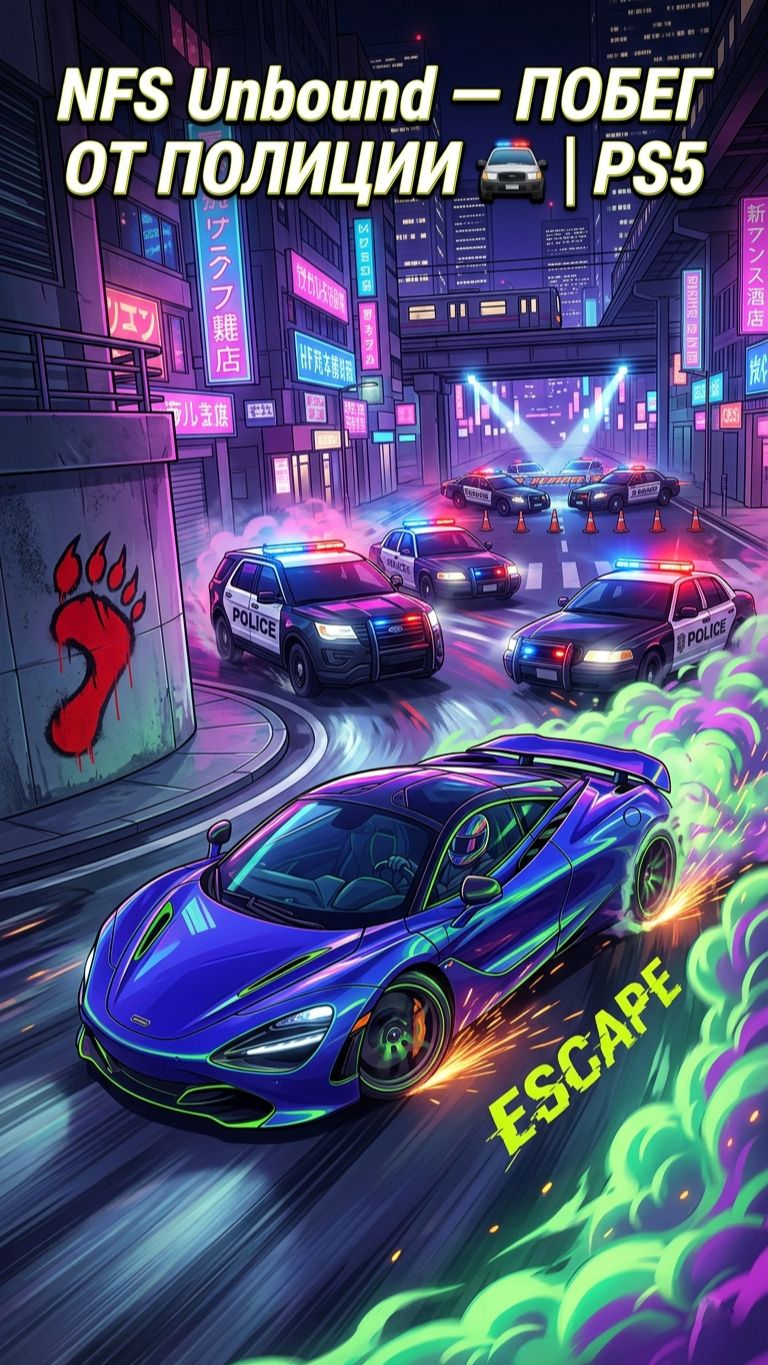 NFS Unbound — УШЁЛ НА ЛАМБЕ 💨  PS5