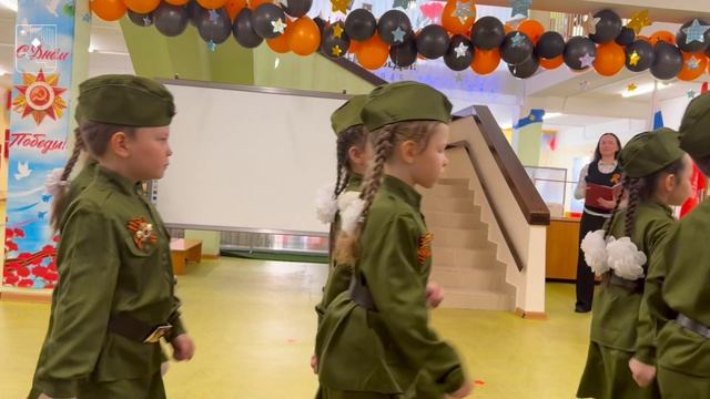 Парад в честь Великой Победы. Детские сады г. Удачного (АН ДОО "Алмазик") #деньПобеды