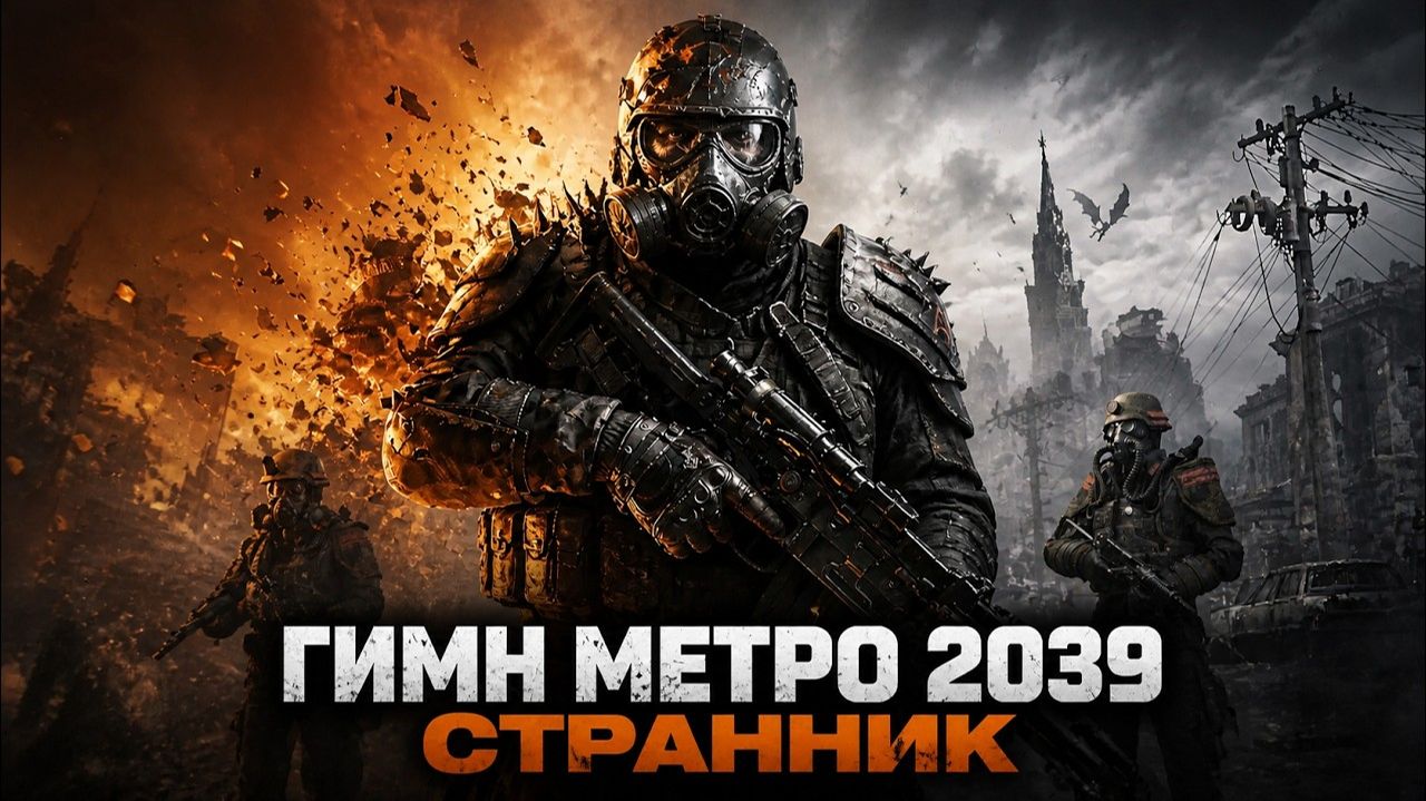 МЕТРО 2039 - СТРАННИК | ПЕСНЯ ВСЕЛЕННОЙ МЕТРО 2039