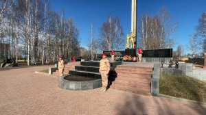 В почетном карауле. ТК «Первый Советский»