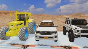 МАШИНКИ ПРОТИВ ЯМ: МОЛНИЯ МАКВИН НА ГРУЗОВИКЕ 🚚 КРАШ-ТЕСТ И АВАРИИ В BEAMNG DRIVE 🔥