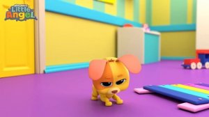 Что Любят Зверята? 🐱🐢🐰 | Развивающие Мультики Для Детей | Little Angel Русский