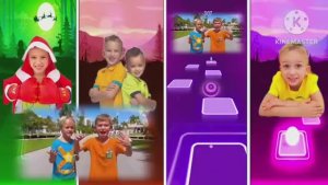 🌟 ВЛАД И НИКИ: ГИГАНТСКИЙ МЕГАМИКС! 🎶 Лучшие песни в Плитках Музыки ЭДМ Раш! 🎹 Tiles Hop