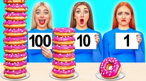100 слоев еды # Супер-гипер-DO Food Battle