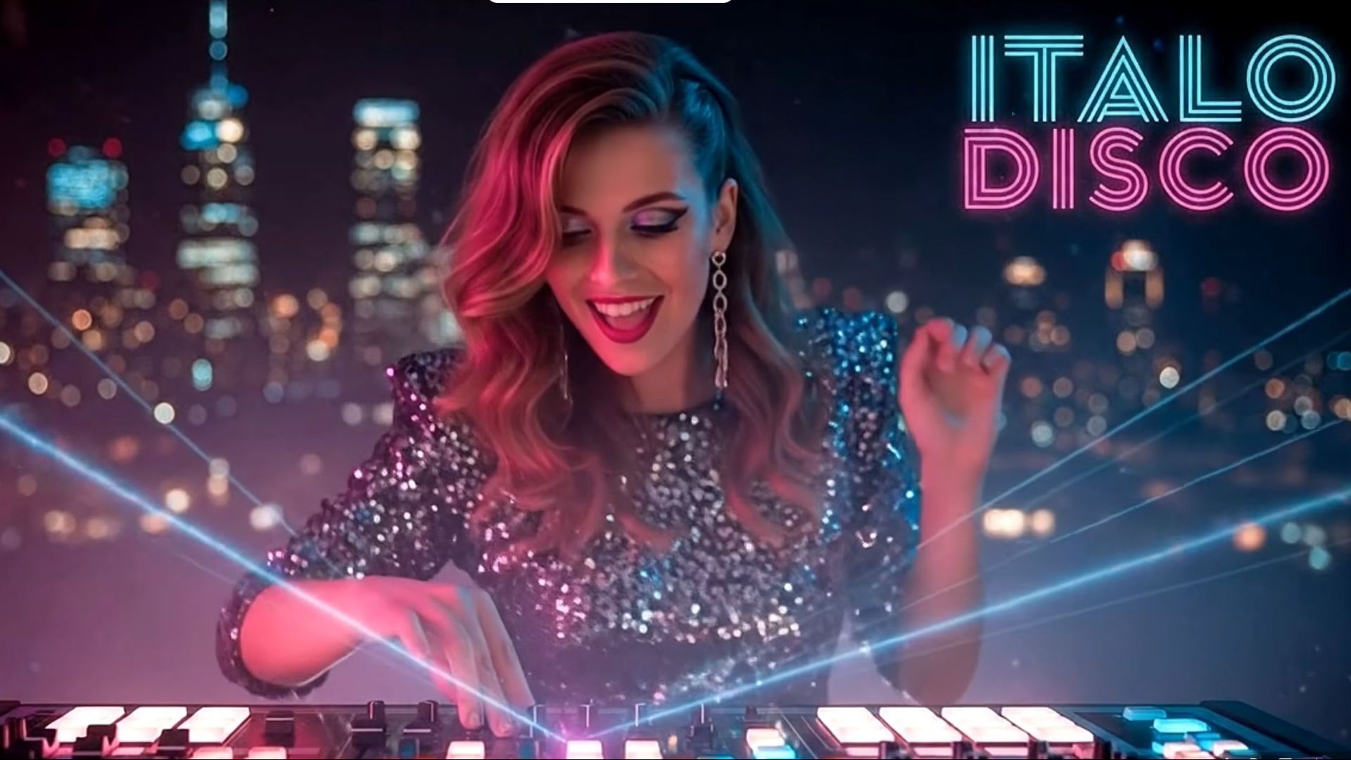 Italo Disco 2026 Neon Romance Nights🔥80s Euro Disco & Synthpop Mix (AI)_2K-1440p