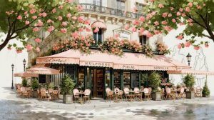 𝐏𝐀𝐑𝐈𝐒 𝐂𝐀𝐅𝐄́ 🗼 French Instrumental Music — Cozy Jazz Coffee Shop Playlist