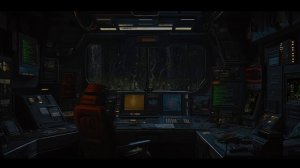 The Silent Outpost 🌑： Dark Ambient Vibes 🌧️ ｜ Forgotten Facility 🌲 ｜ Forest Rain 🌫️