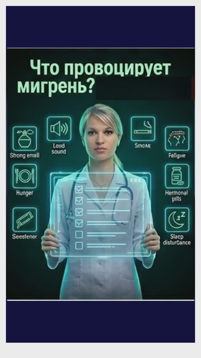 Что провоцирует мигрень? Список триггеров