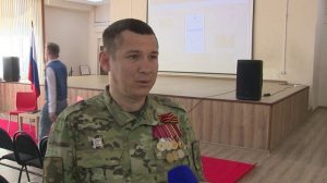 Ученики школы № 94 встретились с участником проекта «Герои. Нижегородская область» Равилем Равиловым