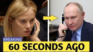 BREAKING Meloni BETRAYS EU - Secret 18-Minute Putin Call Sends Brussels Into PANIC!