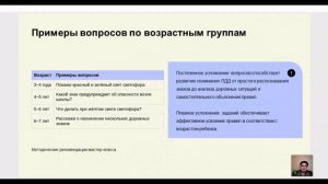 Куратор ПДД День 5 урок 1 Использование игровых технологий в обучении основам ПДД
