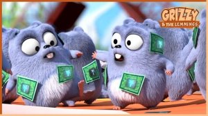 Глупые гаджеты | Гриззи и лемминги | 🐻🐹 Мультфильм для детей