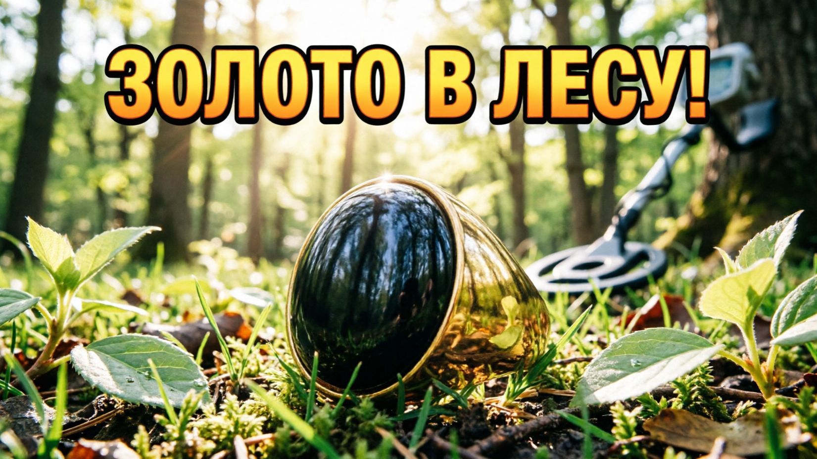 Нашли ЗОЛОТОЙ ПЕРСТЕНЬ в весеннем лесу! 💍🌲 Лесной коп